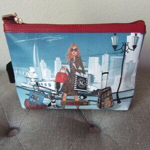 Nikky by Nicole Lee City Drive Cosmetic Bag